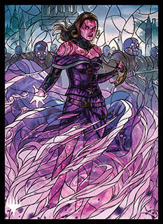 プレイヤーズカードスリーブ『灯争大戦』《龍神、ニコル・ボーラス