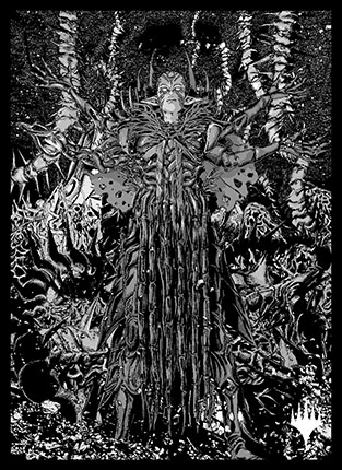 プレイヤーズカードスリーブ『ファイレクシア：完全なる統一』《向上