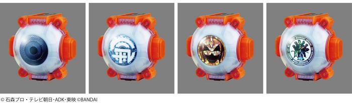 氣志團シングルCDに付属する眼魂（アイコン）&封入カードのデザイン