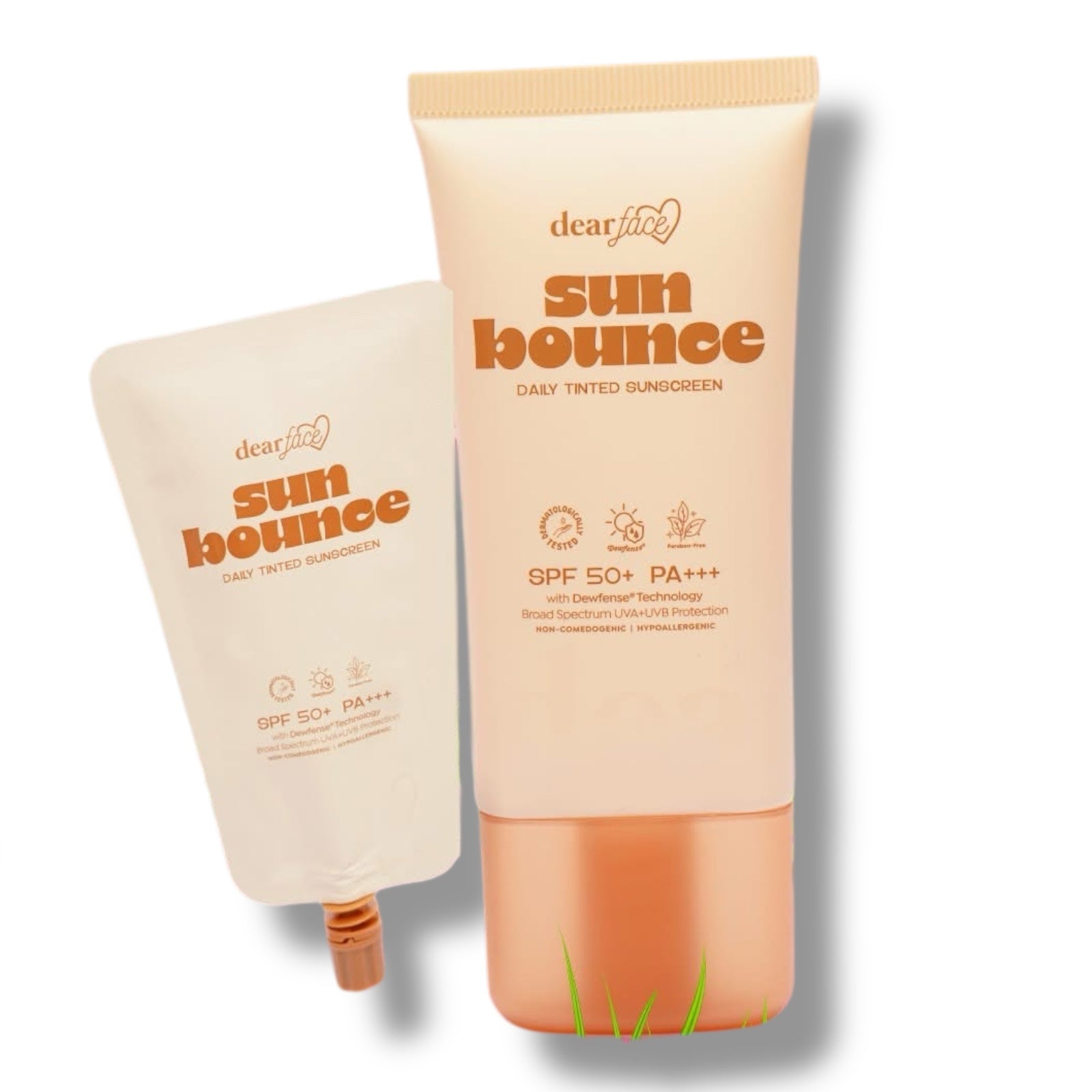 Dear Face Sun Bounce Daily Tinted Sunscreen – My Care Kits