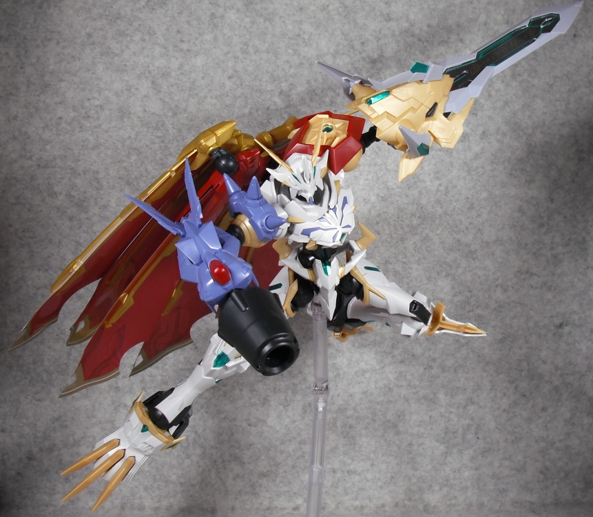 Figure-rise Standard Amplified 「オメガモン（X抗体）」 レビュー