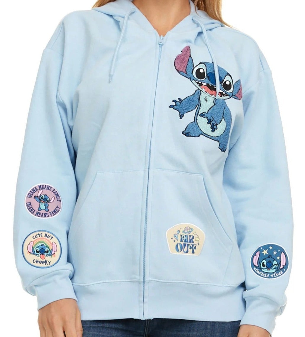 Stitch Full Zip Hoodie Jacket – My Inner Baby
