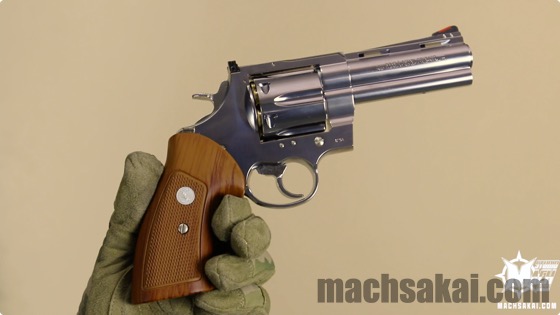 マルシン】アナコンダ シルバーABS 4インチ 44マグナム ガス