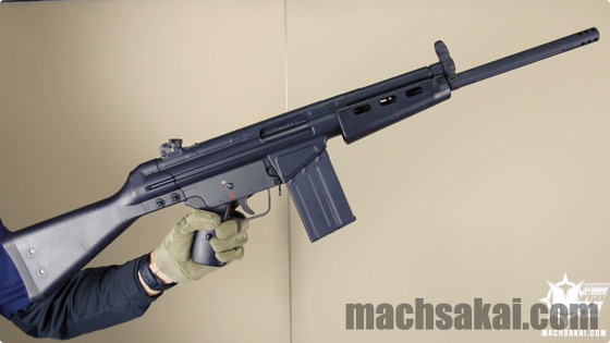 東京マルイ】HK51 carbine 軽量で500連発 電動ガン 静岡ホビーショー