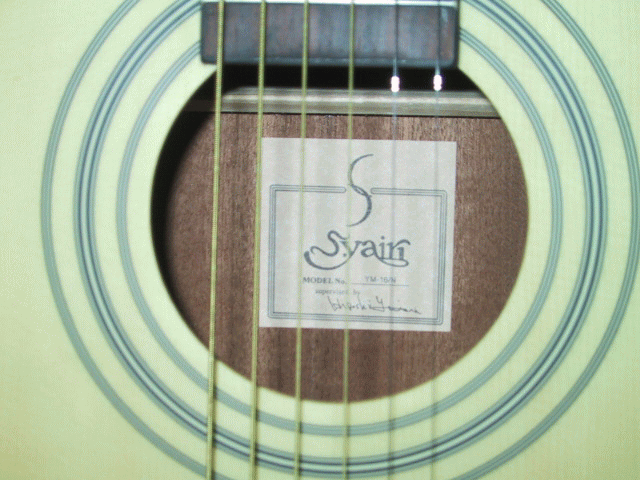 アコギ S・YAIRI Sヤイリ ミニギター YM16