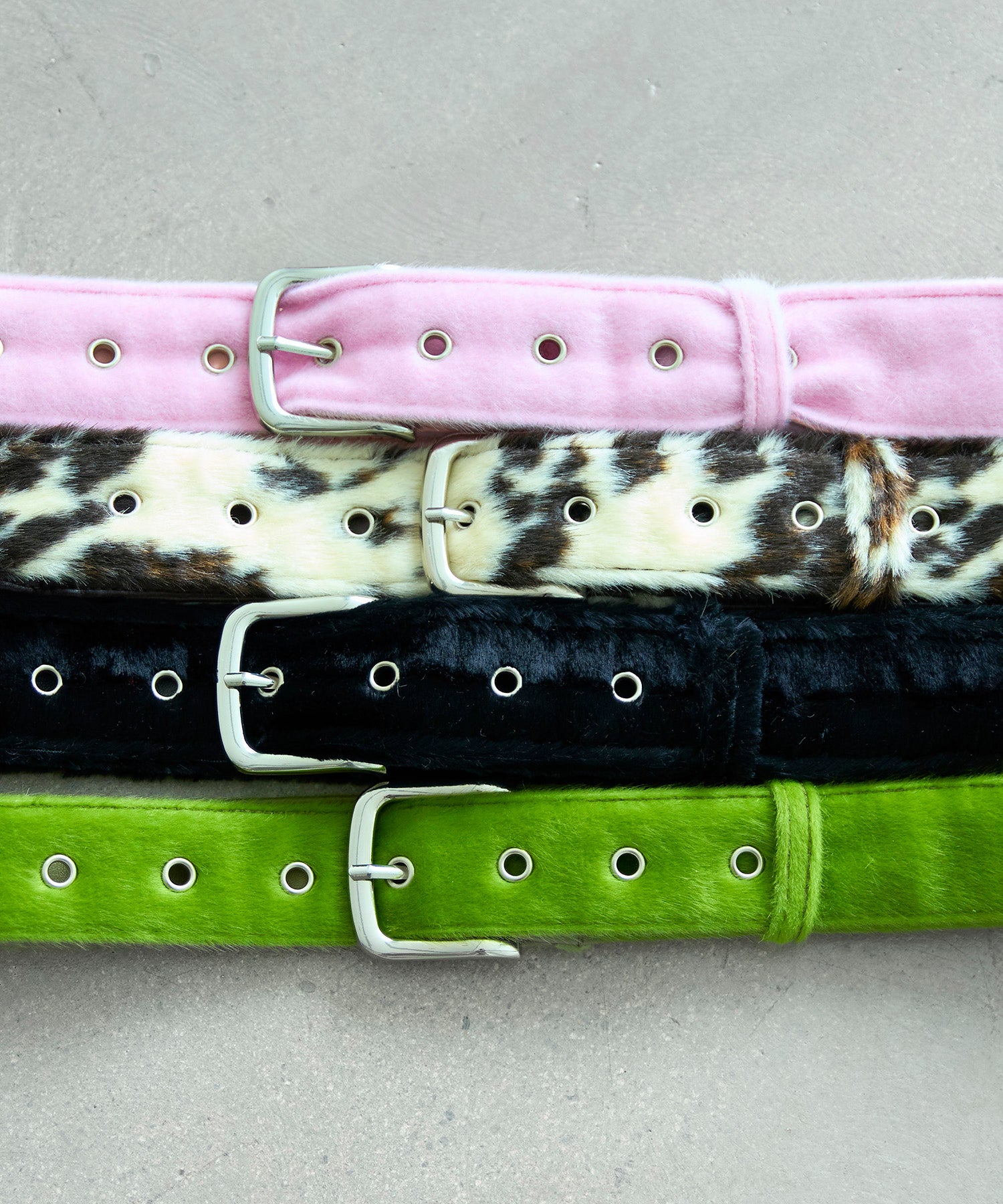 SALE】Multi Fur Belt