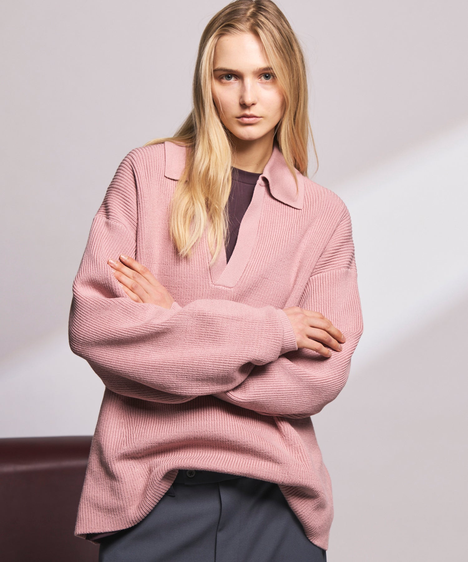 C/A Prime-Over Skipper Knit