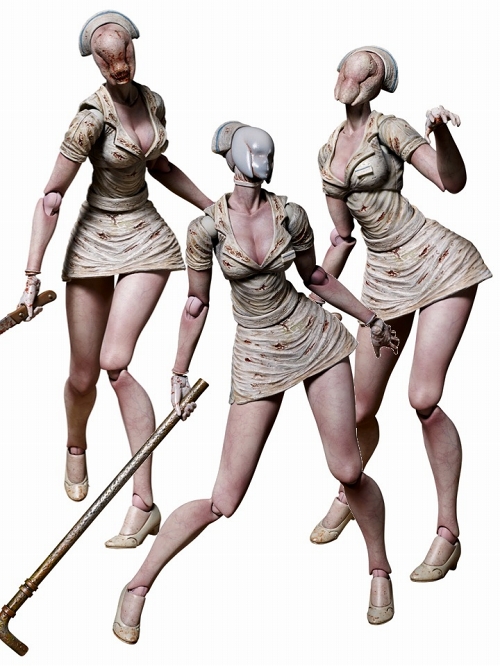 送料無料】figma/ サイレントヒル2: バブルヘッドナース やっぱり3つ