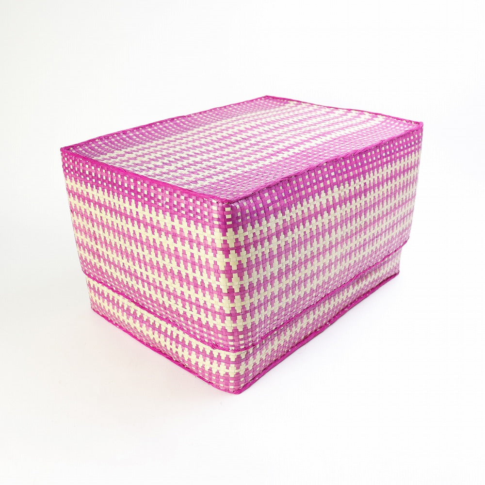 チヒ カラフル長方形箱 蓋付 特大 2410 | マンゴロベ