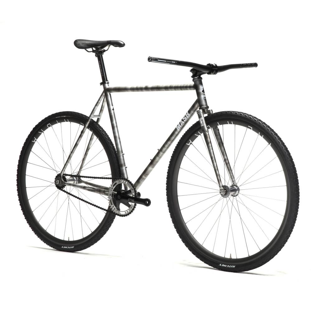 MASH Steel Frameset Silver Smoke – MASH SF