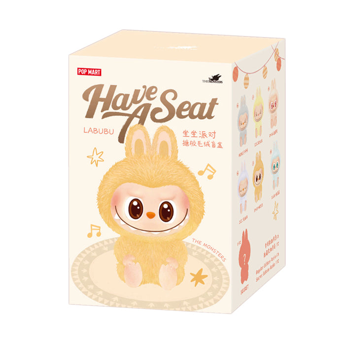 LABUBU / ラブブ ザ モンスター ハブ ア シート ぬいぐるみ シリーズ