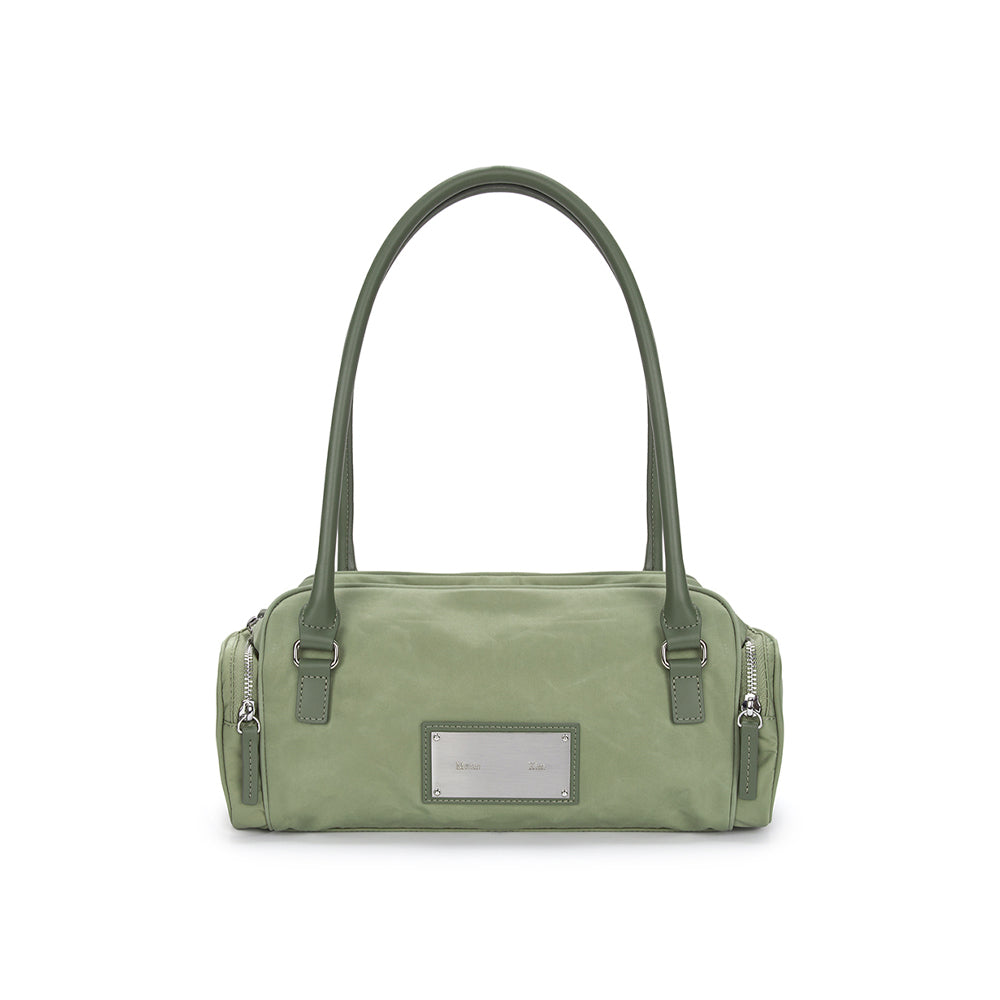 NYLON BOSTON BAG IN KHAKI – Matin Kim