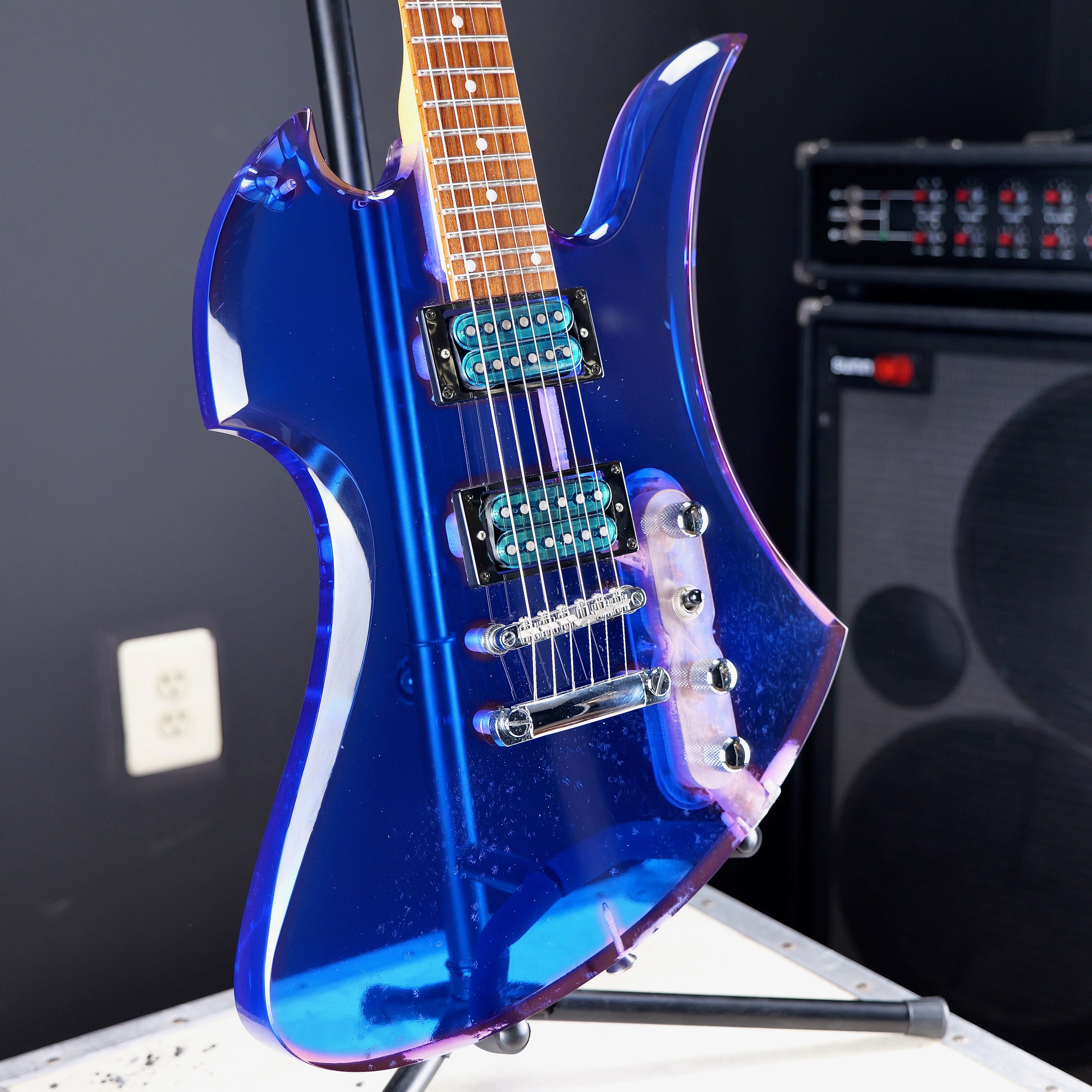 B.C. Rich Mockingbird Acrylic Ice Blue – Matt's Guitars