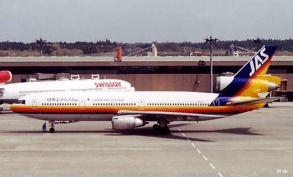 Rainbow Wings】 JAS日本エアシステム DC-10-30