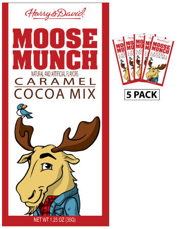 Harry & David® Moose Munch® Caramel Cocoa (Five 1.25oz Packets