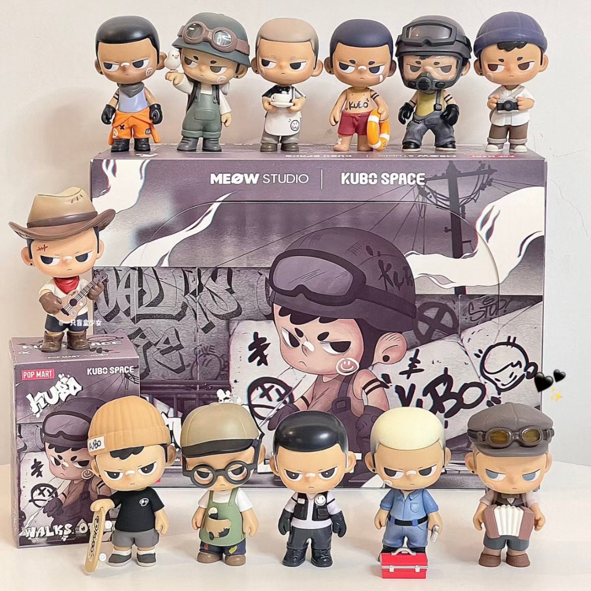 Kubo Walks of Life Series Blind Box – Meaning Less Art Inc.
