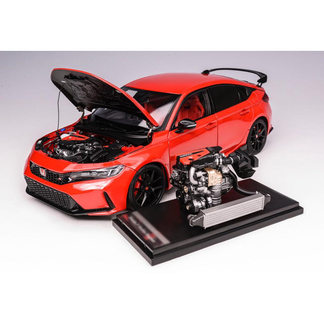 新品即納】[MDL]1/18 ホンダ シビック Type R(FL5) Rallye Red(ラリー