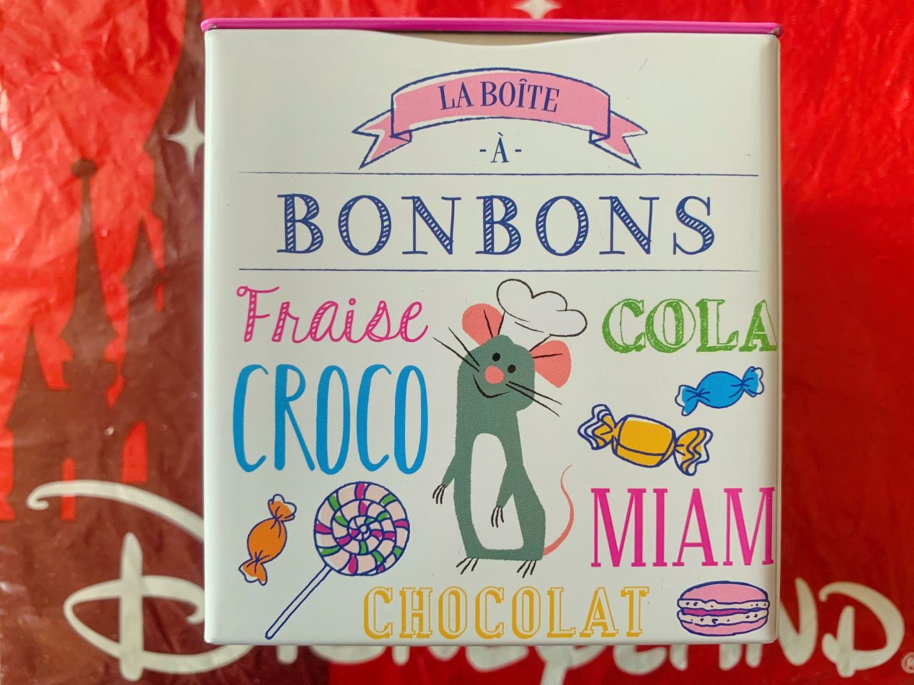 DLP】パリディズニーのお土産紹介①DLP限定！おしゃれなレミーのお菓子