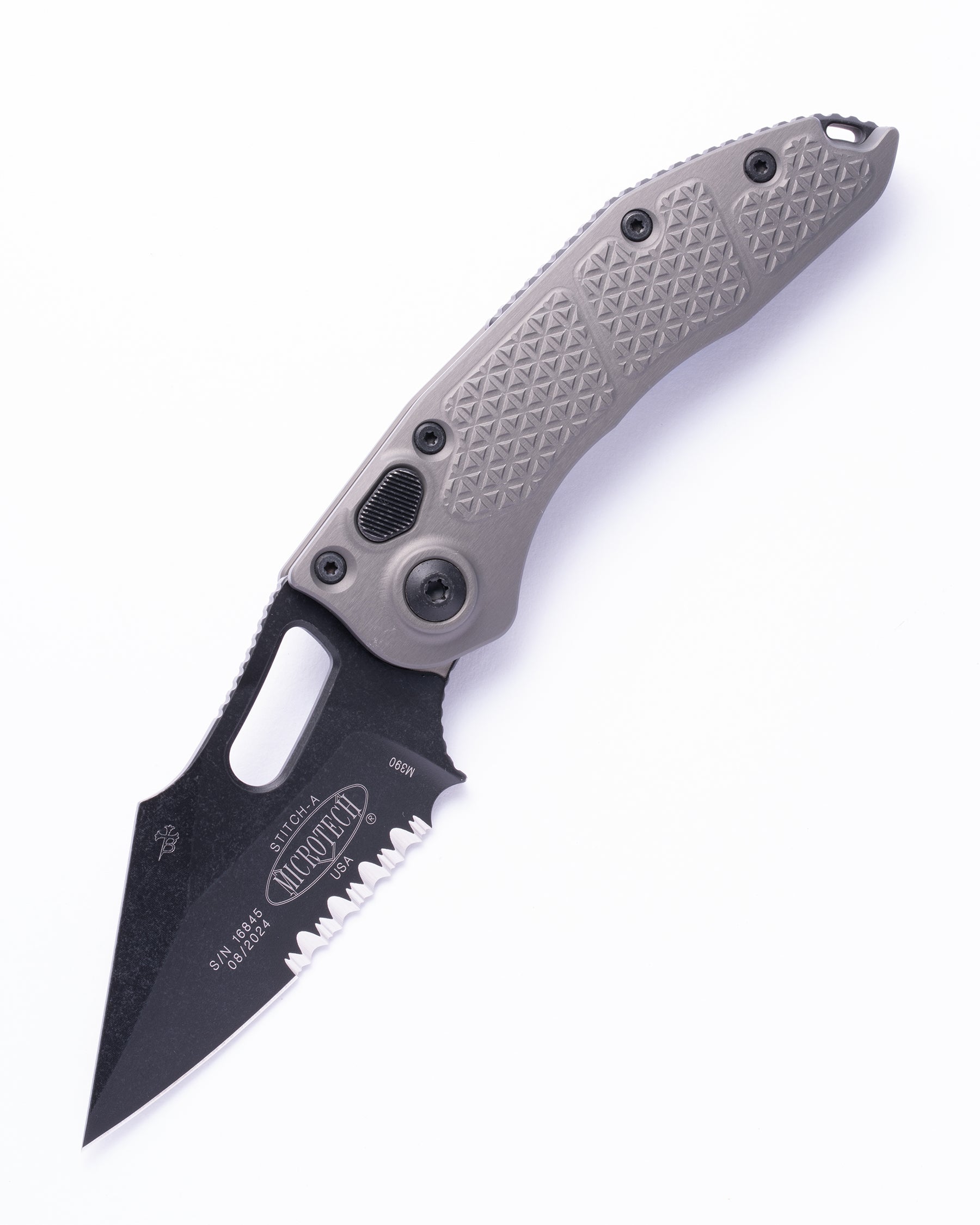 STITCH S/E BLACK APOCALYPTIC PART SERRATE NATURAL CLEAR (169-2APNC