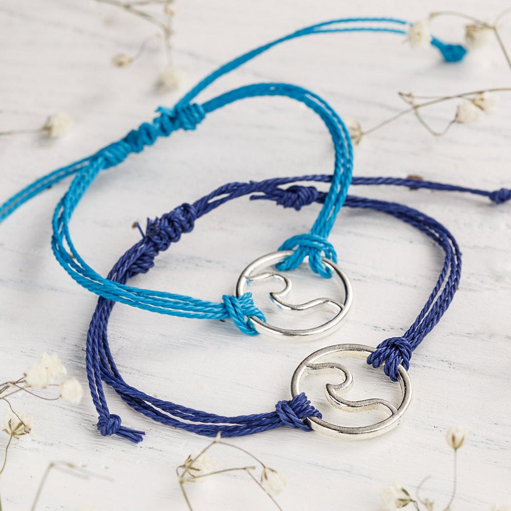 Handmade Ocean Wave Bracelet – MindfulSouls