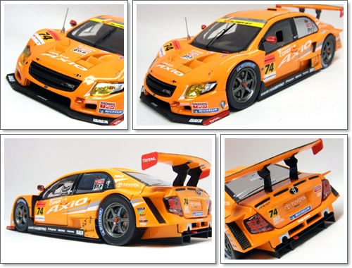 オレンジのアクシオ！COROLLA Axio apr SUPER GT 300 2009 by EBBRO 1