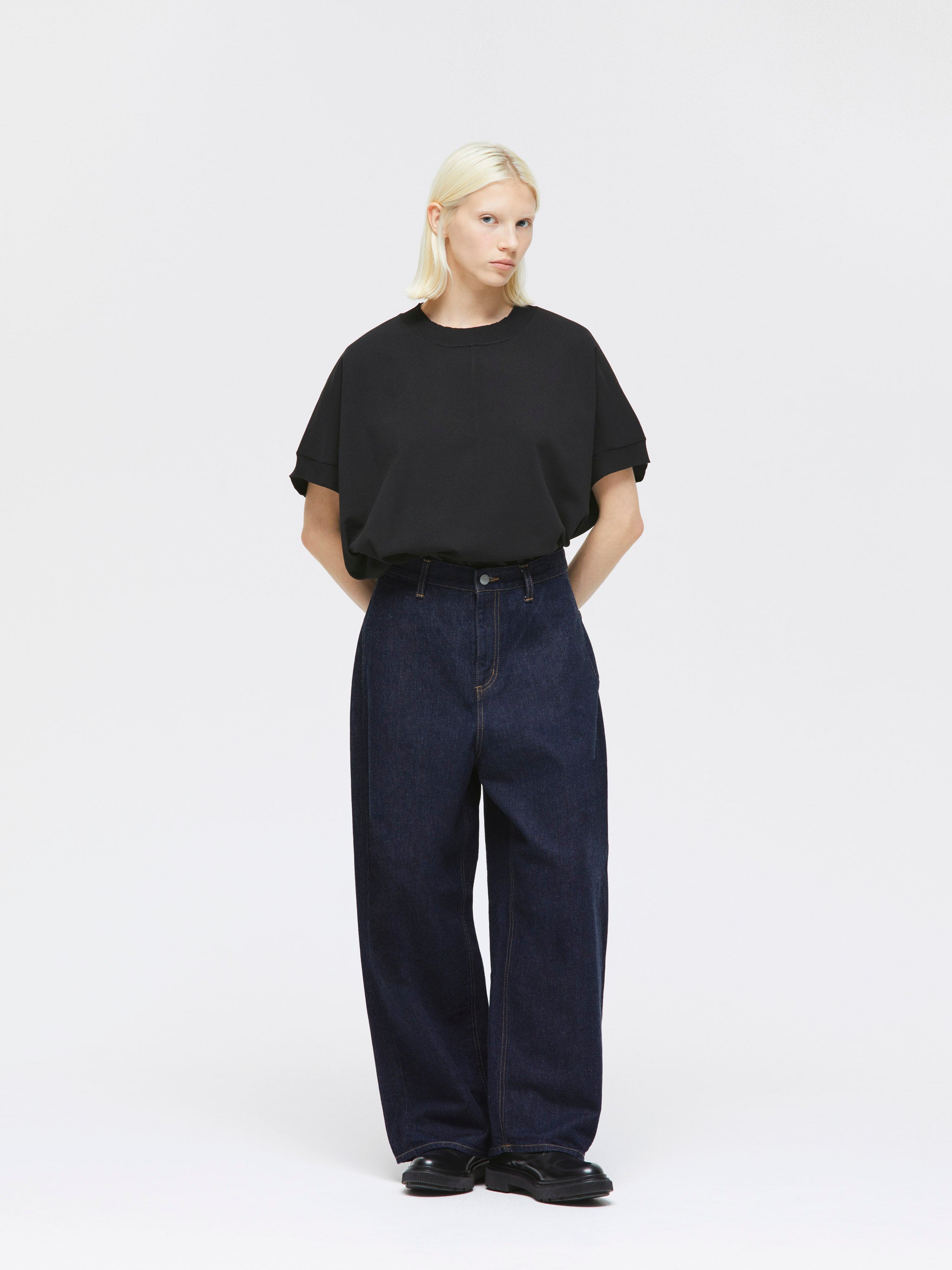 high waist wide denim | 1-260030 – mizuiro ind