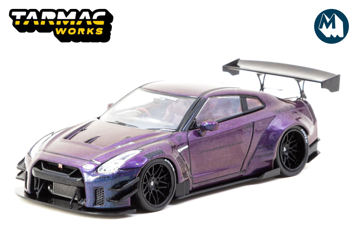 1:43 - LB-WORKS NISSAN GT-R R35 type 2 (Midnight Purple) – Modelmatic
