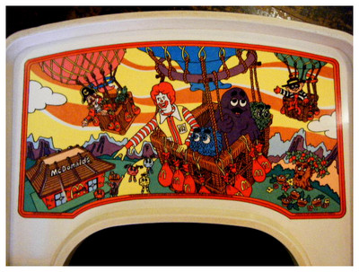 マクドナルドハイチェアー入荷！！: Droopyモミとみみの店長日記