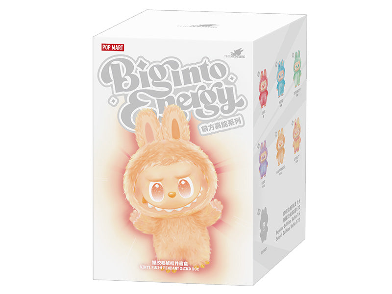 Labubu POP MART THE MONSTERS Big into Energy シリーズ ぬいぐるみ