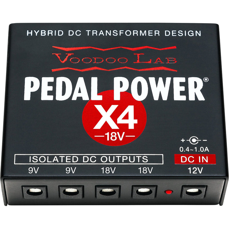 Voodoo Lab Pedal Power X4 18V – Motor City Guitar
