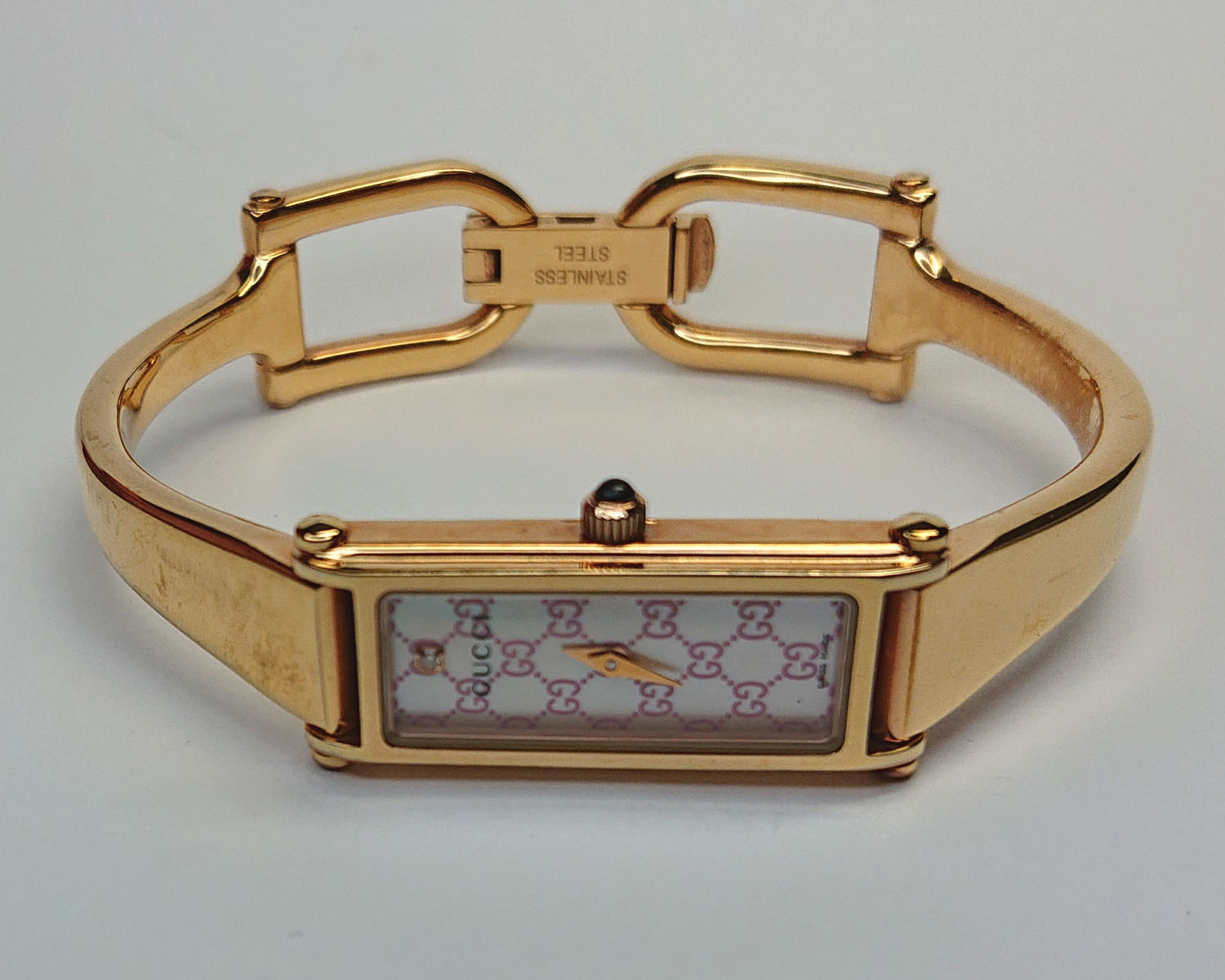 気付くと止まってた GUCCI グッチ 1500Lの電池交換