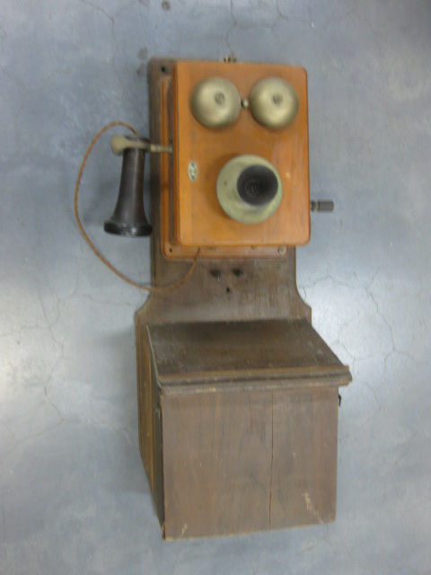 sr0373 デルビル磁石式壁掛電話機 【昭和レトロ百貨店】