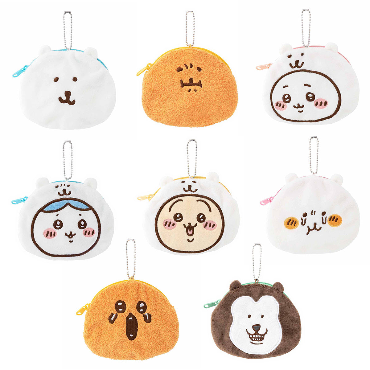 ナガノマーケット トレーディングおかおポーチ（まいにちなかよし編