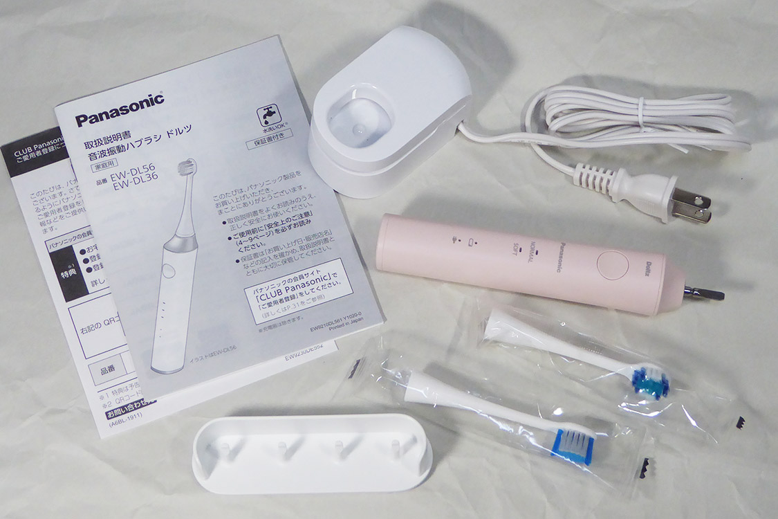 Panasonic 音波振動ハブラシ ドルツ EW-DL36｜へろへろ・のぉと