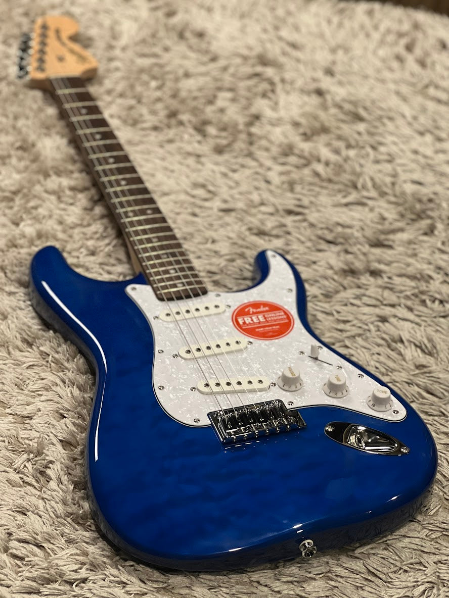 Squier FSR Affinity Series Stratocaster QMT with Laurel FB in