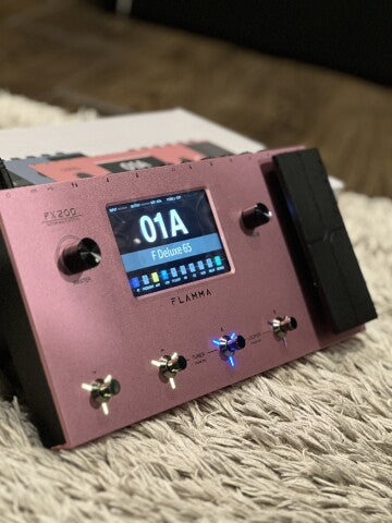 Flamma FX200 Guitar Multi Effects in Pink – nafiriguitar.com