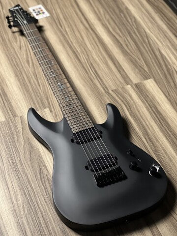 Schecter Damien 7 SBK in Satin Black – nafiriguitar.com