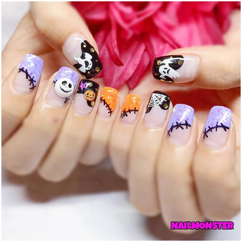 ハロウィンネイル｜渋谷道玄坂プライベートネイルサロンネイルモンスター