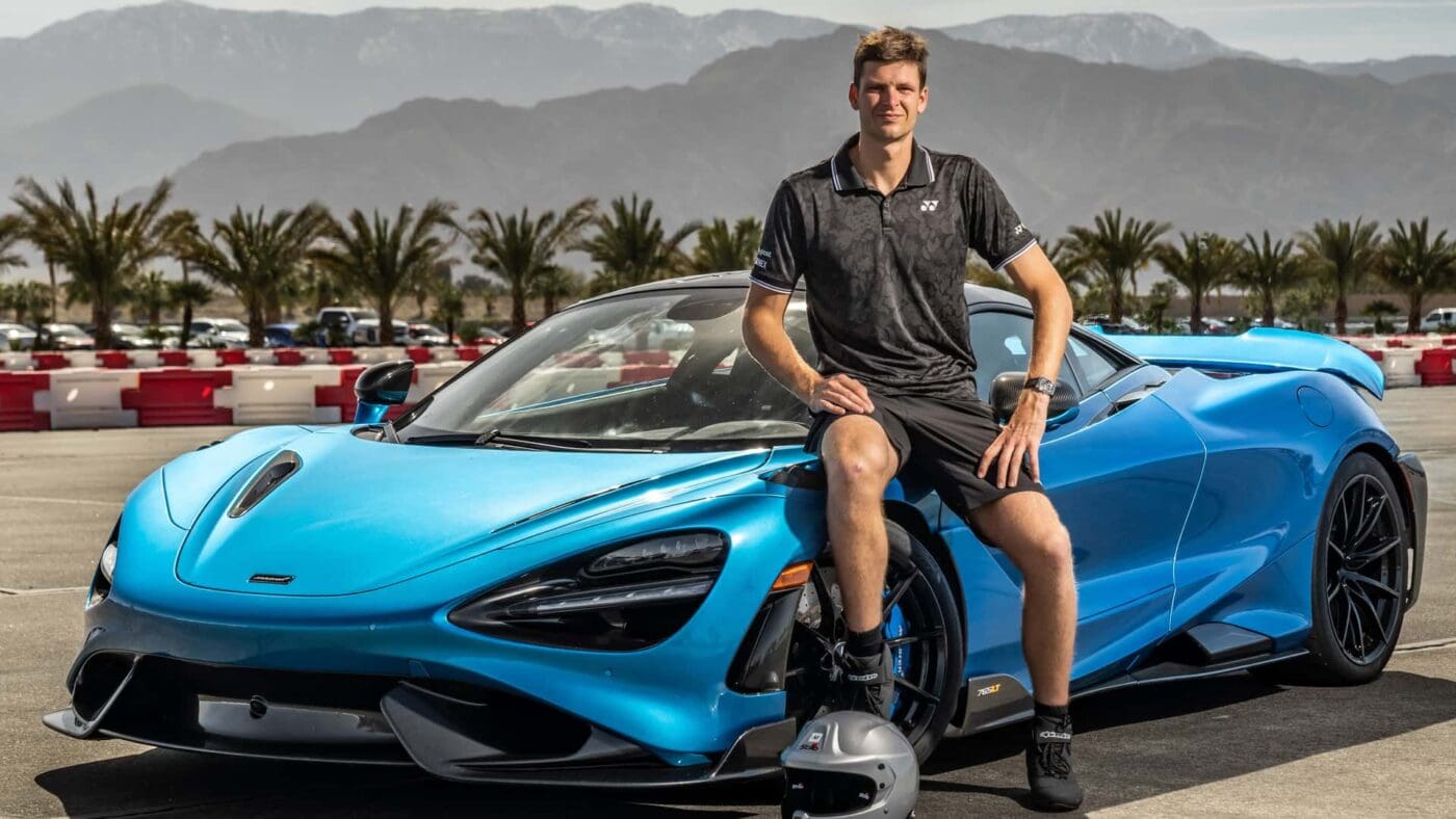 Tennis Star Hubi Hurkacz Takes A Dream Drive In A McLaren 765LT