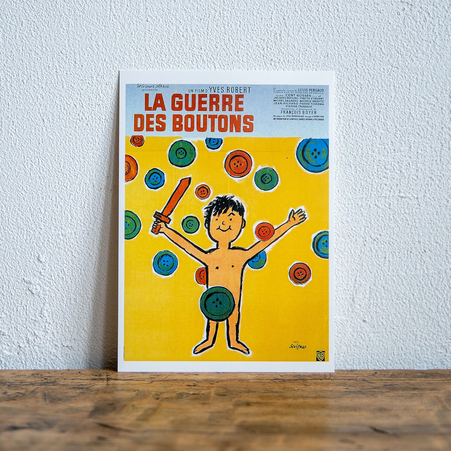 Raymond Savignac/レイモン・サヴィニャック ポストカード (わんぱく