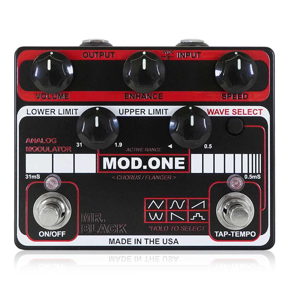 Mr. Black - Mod.One | コーラス フランジャー ギター エフェクター