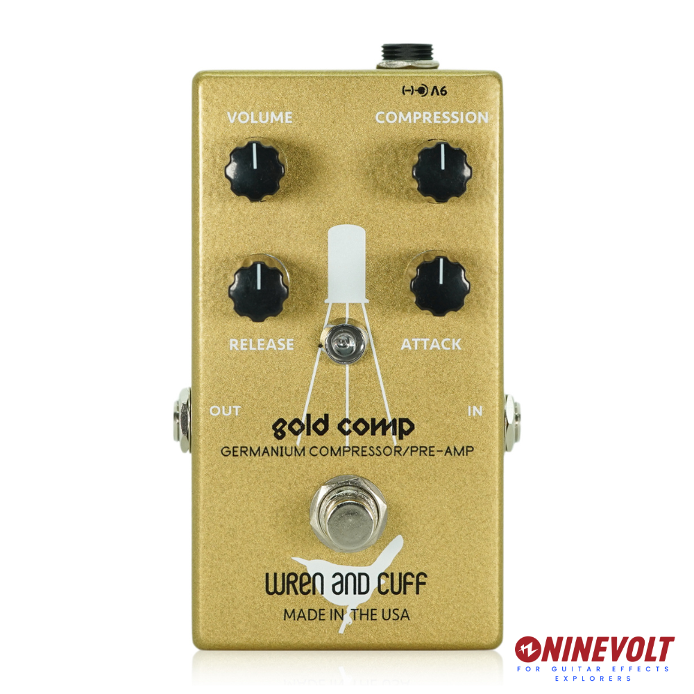 Wren and Cuff - Gold Comp | コンプレッサー ギター エフェクター