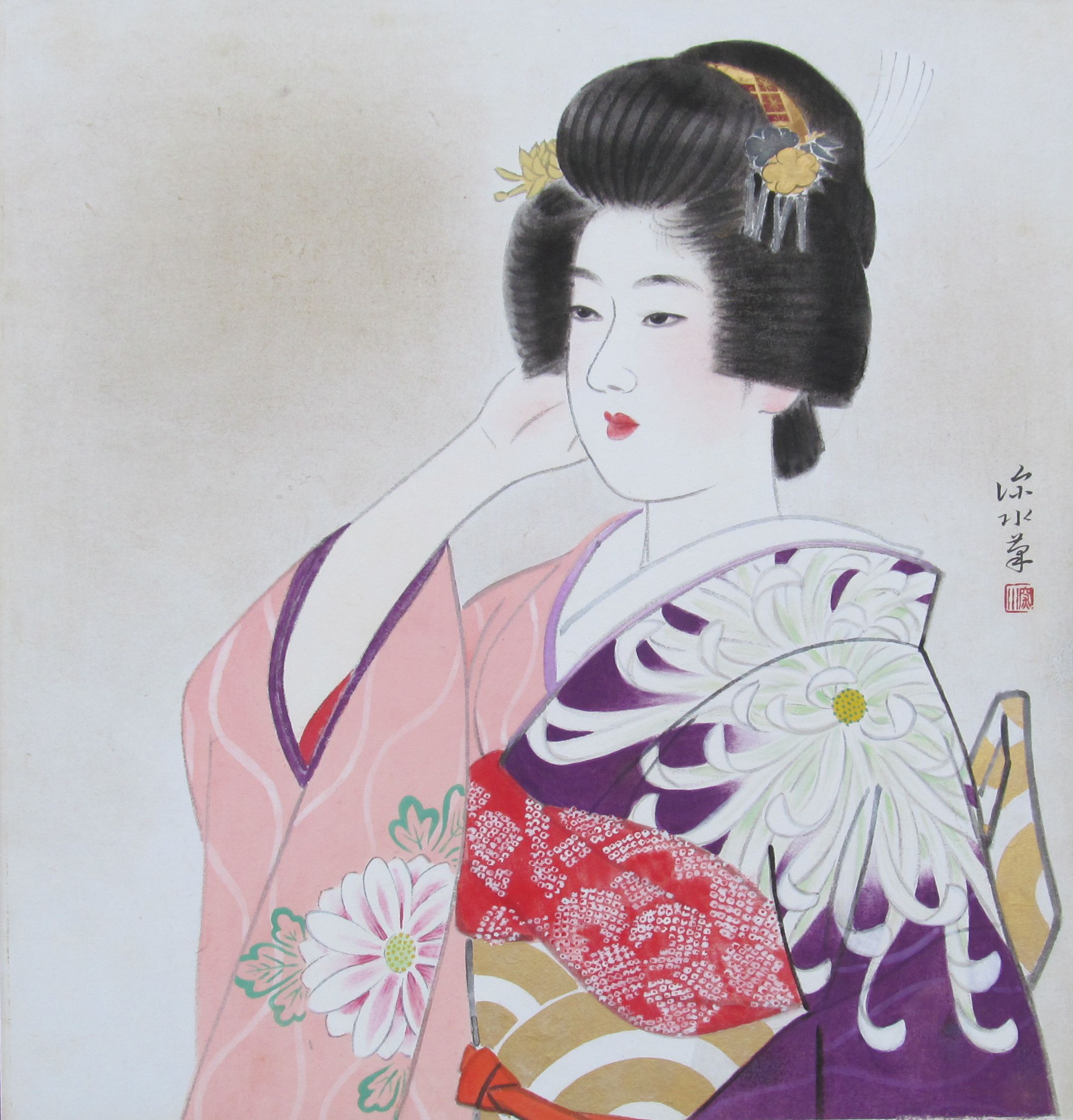 伊東深水 Ito Shinsui | 西邑画廊 Yaesu Nishimura Gallery