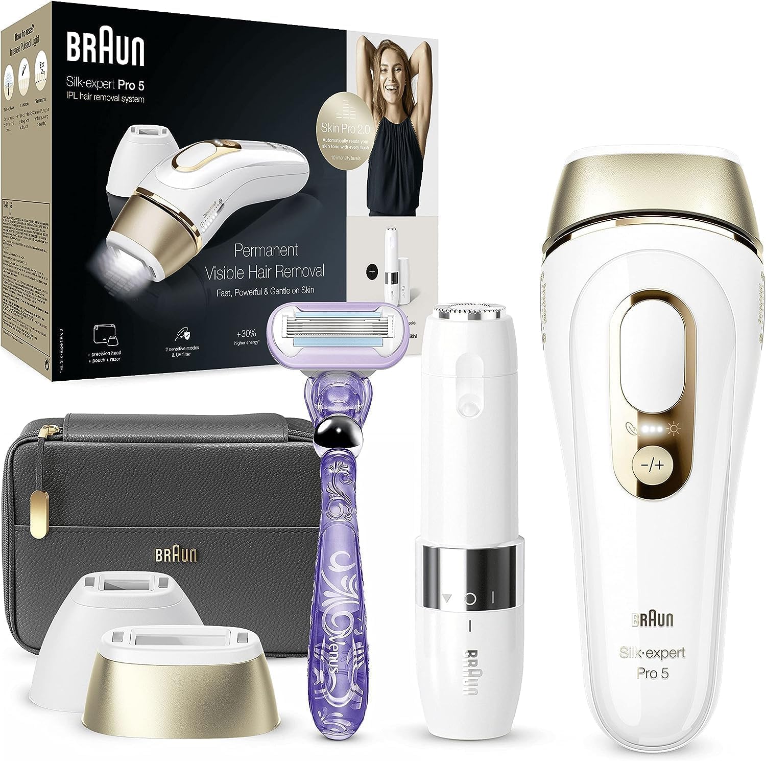 Braun Silk-expert Pro 5 PL5149 IPL Hair Removal EXCELLENT COND / NO RA