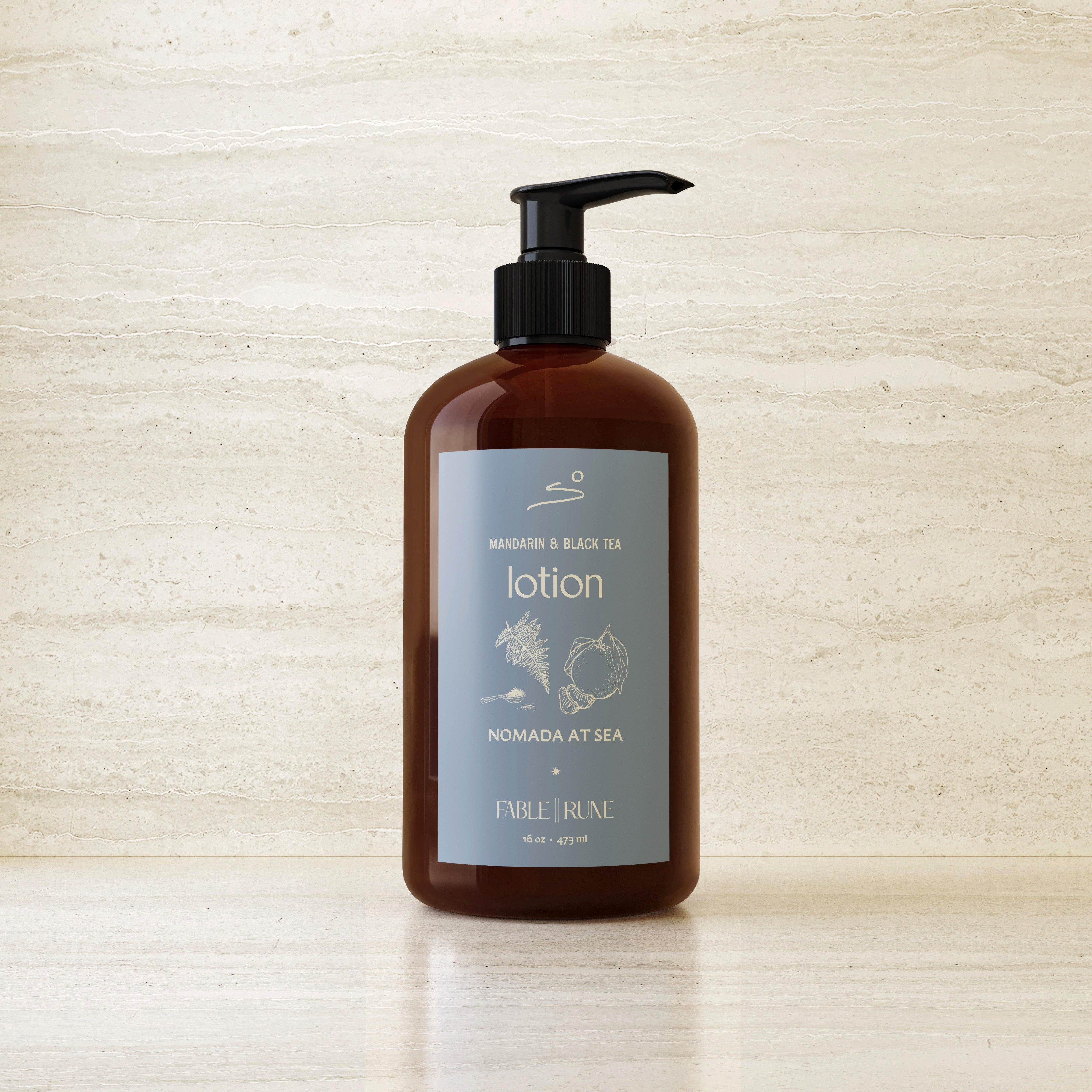 Mandarin & Black Tea Body Lotion – Nomada Deco