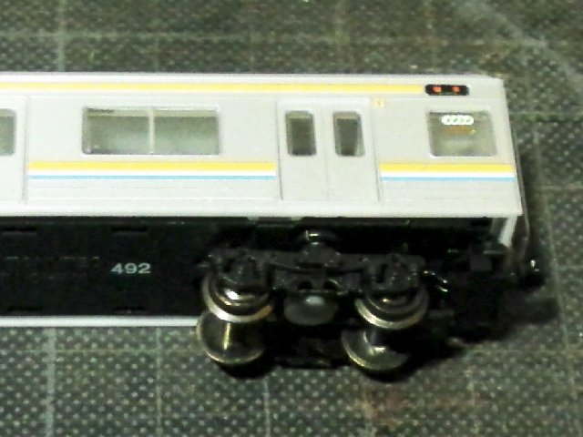 鉄道模型工房 / 車輌工作 / 鉄コレ205系鶴見線を動力化