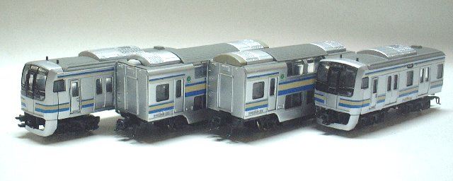 鉄道模型工房 / 車輌工作 / Bトレインショーティーで横須賀線を更新！