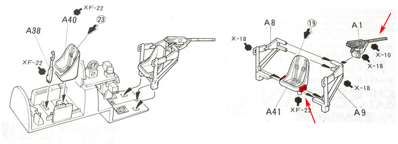 タミヤ 1/72 晴嵐 の製作（その3）: DTP…ってすでに死語？