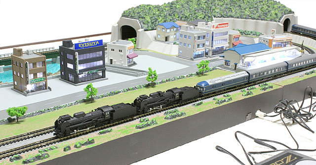 ZゲージD51をProZのレイアウトに