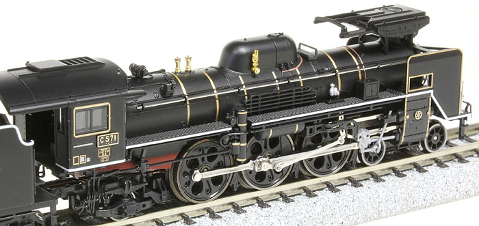 C57 1号機・ロッド赤入(トミックス)